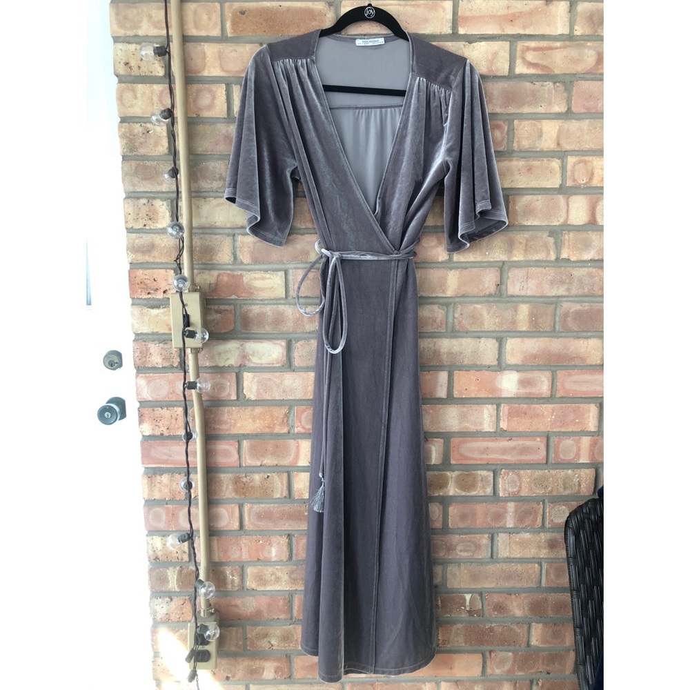 Long Velvet Dress